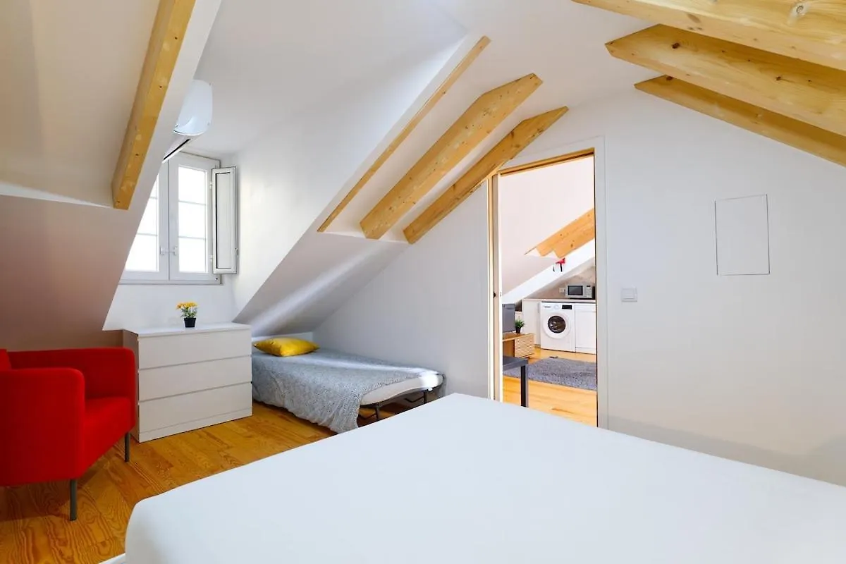 Apartmán Stunning Loft In The Downtown Lisboa 0*,  Portugalsko